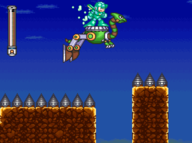 Mega Man 7 screenshot - Slash Man